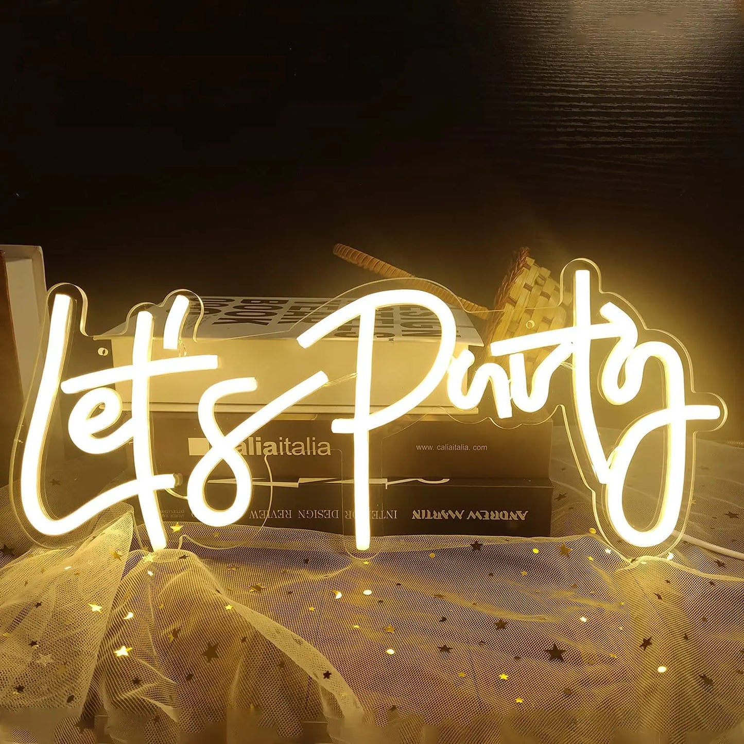 Néon LED "Let's Party"