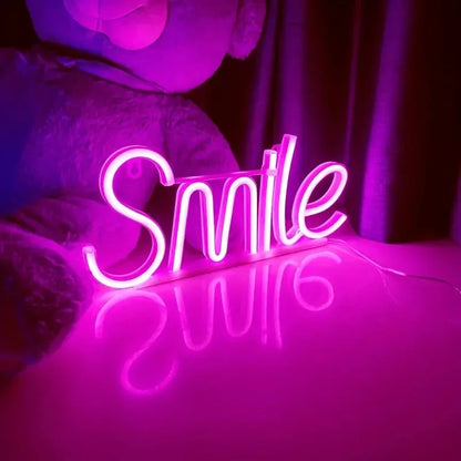 Néon LED "Smile"