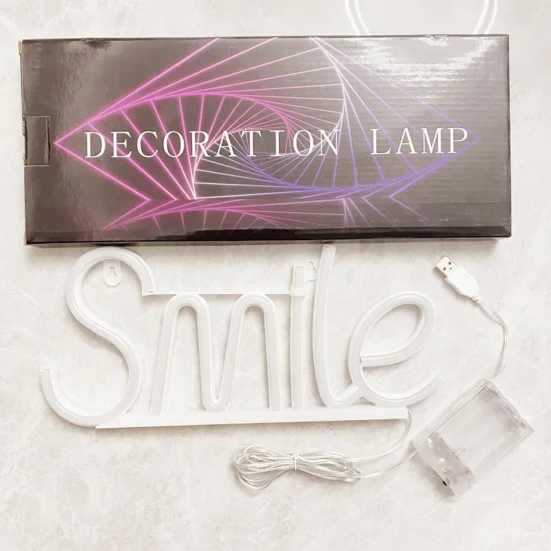 Néon LED "Smile"