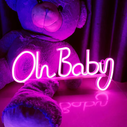 Néon LED "Oh Baby"