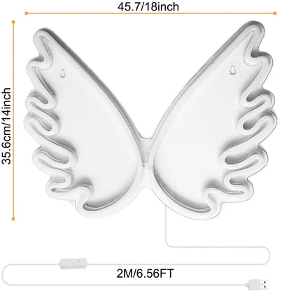 Néon LED "Aille d'Ange"