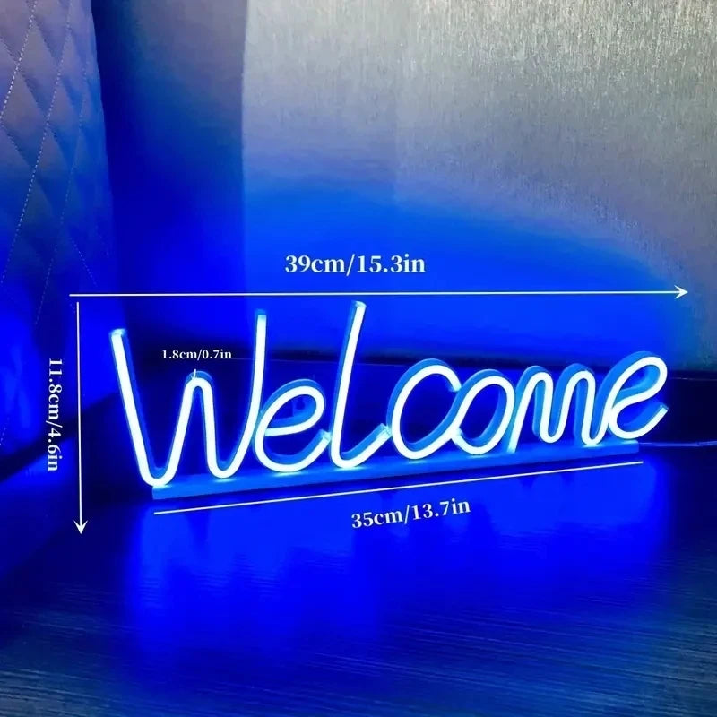 Néon Led "Welcome"