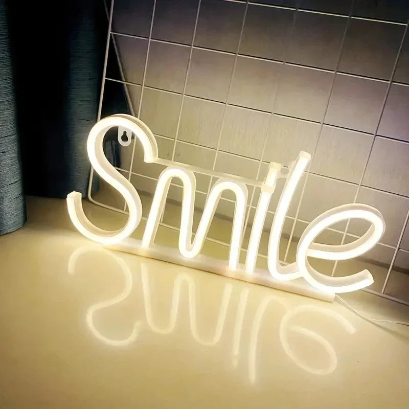 Néon LED "Smile"