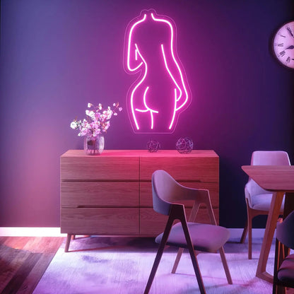 Néon LED "Femme nue"