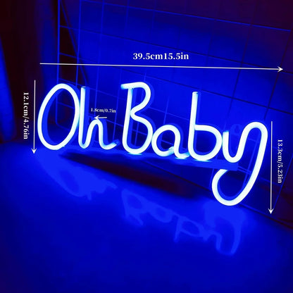 Néon LED "Oh Baby"