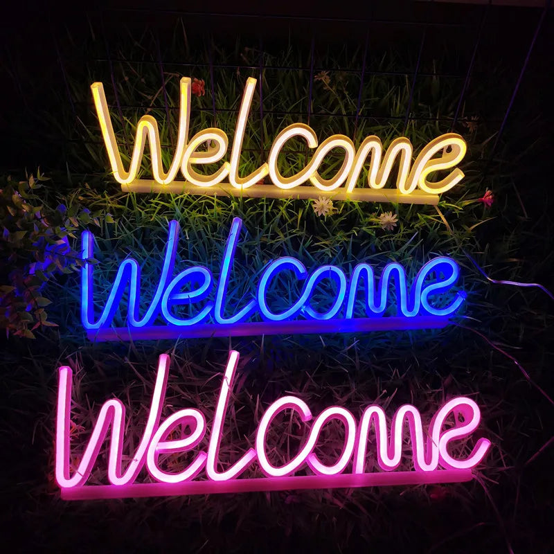 Néon Led "Welcome"