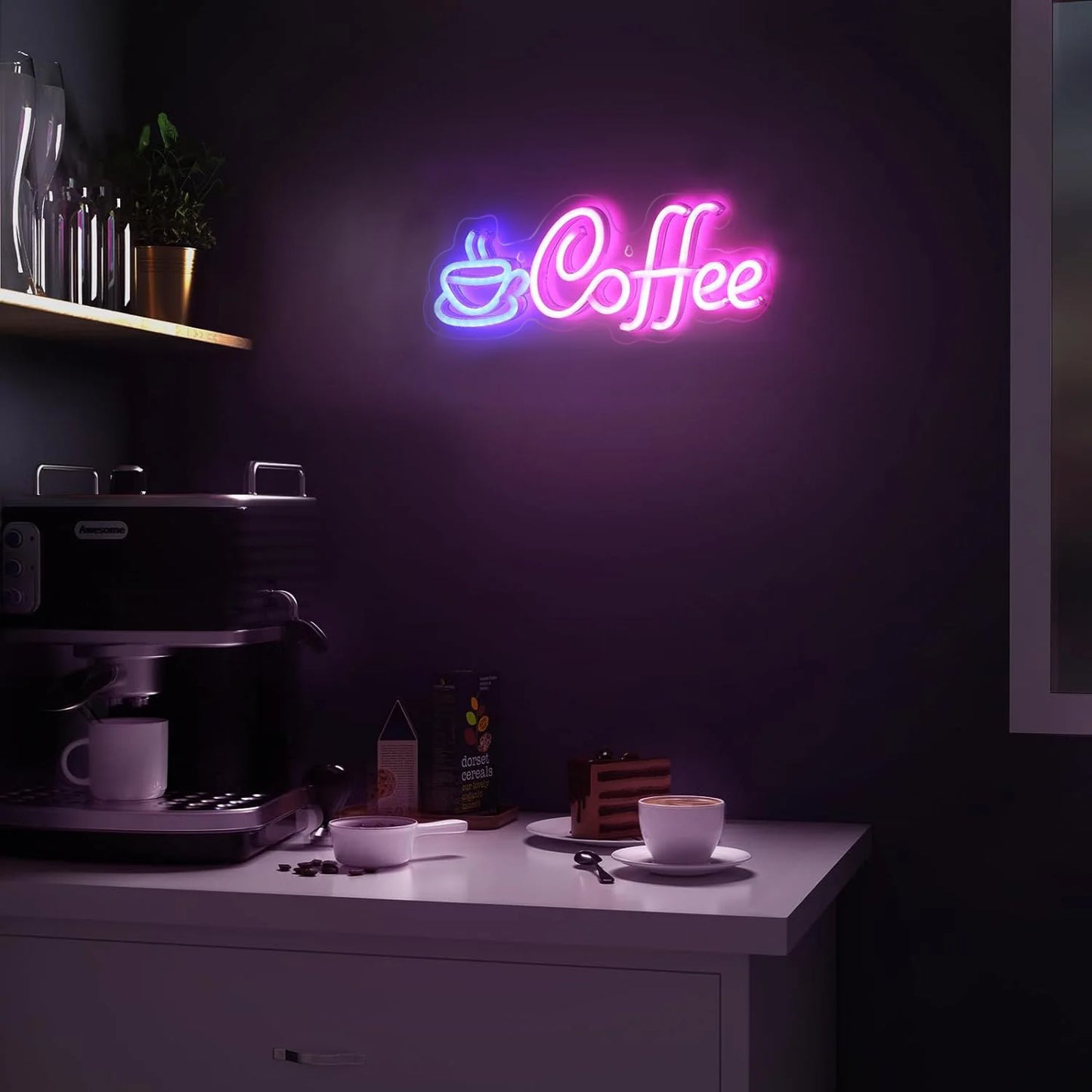 Néon LED "Coffee & Cup"