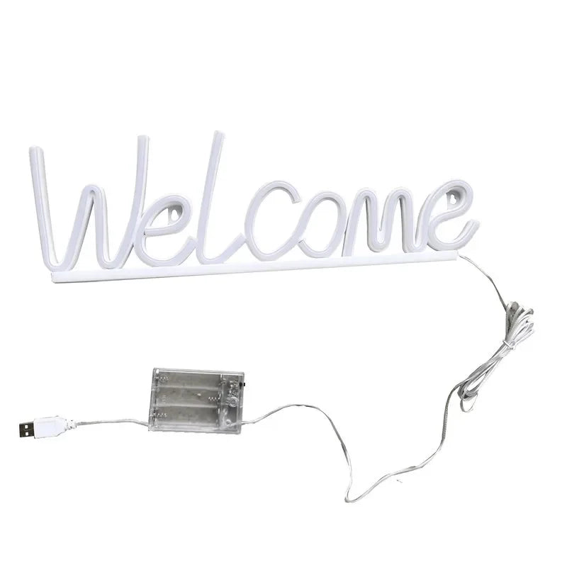 Néon Led "Welcome"