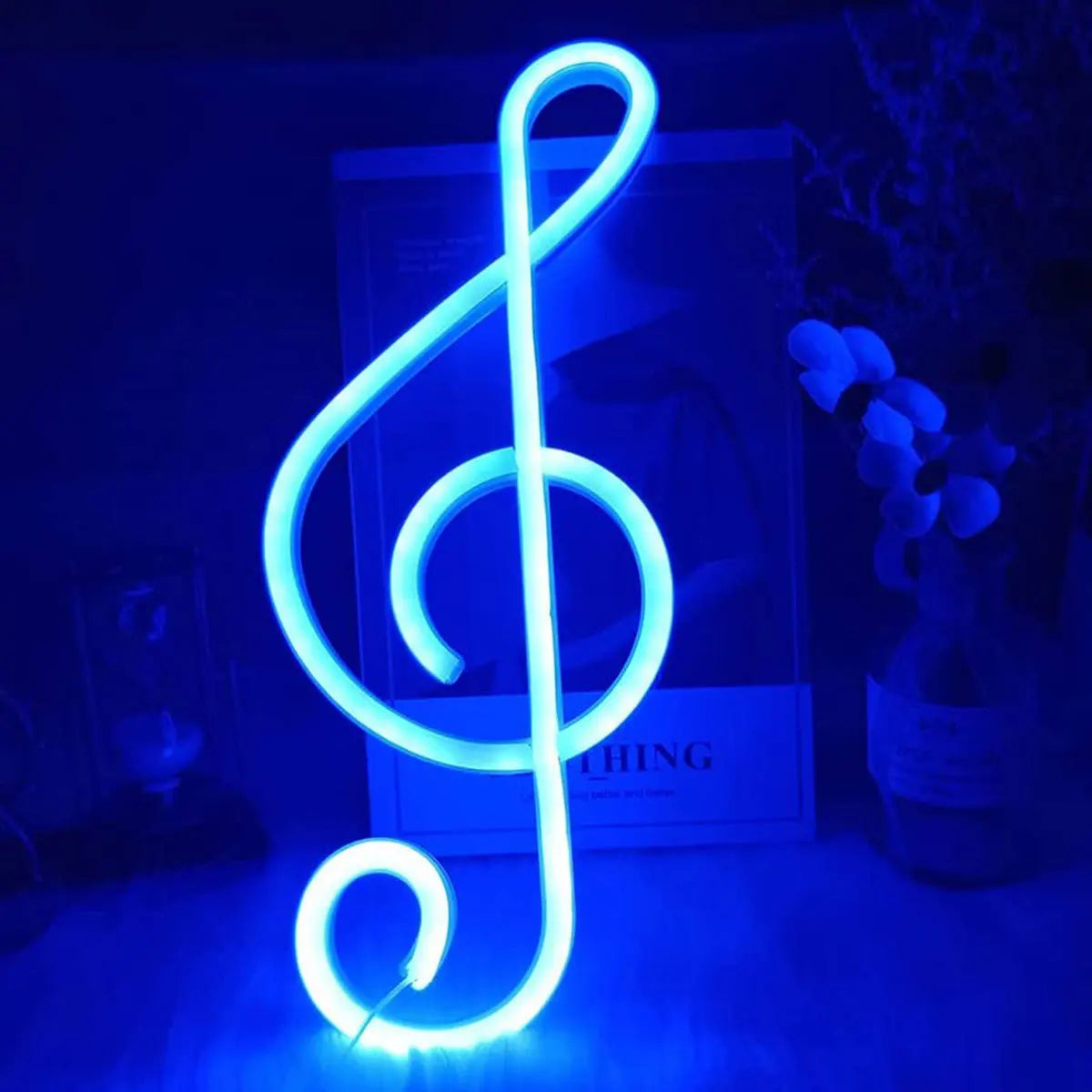 Néon LED "Note de Musique"