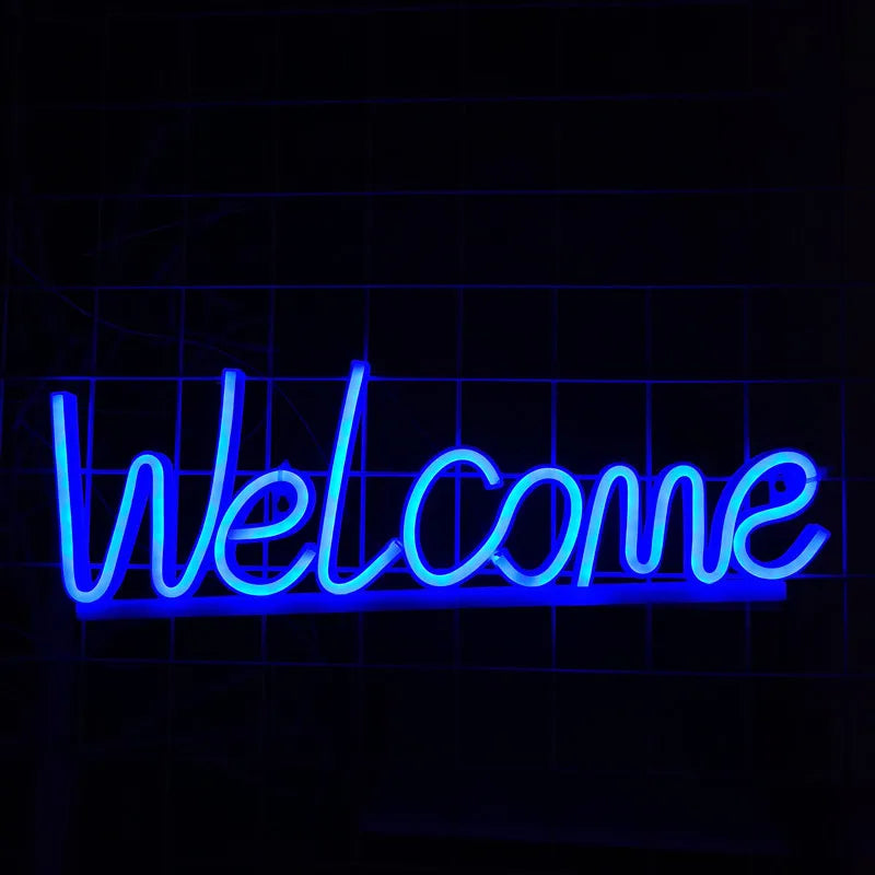 Néon Led "Welcome"